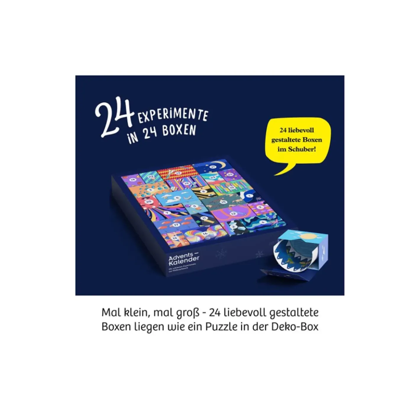 Käthe Wohlfahrt Adventskalender "Experimente" Outlet