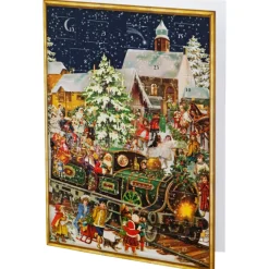 Käthe Wohlfahrt Adventskalender-Karte "Nostalgischer Weihnachtszug" Discount