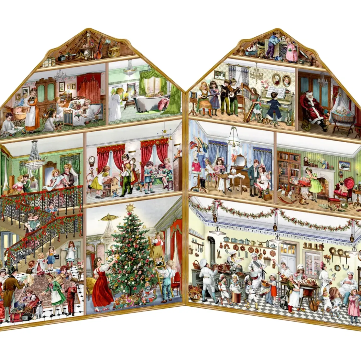 Käthe Wohlfahrt Adventskalender "Weihnachten Bei Uns Zuhause" Hot
