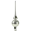 Käthe Wohlfahrt Baumspitze Silber Mit Silber Spiraldekor New