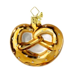 Poesie in Glas Bayerische Brezel Klein Best