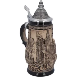 Käthe Wohlfahrt Bierkrug Mit Zinndeckel