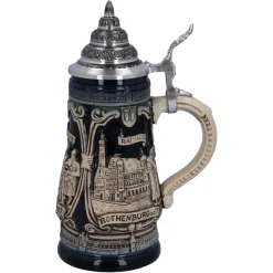 Käthe Wohlfahrt Bierkrug Mit Zinndeckel