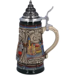 Käthe Wohlfahrt Bierkrug Mit Zinndeckel