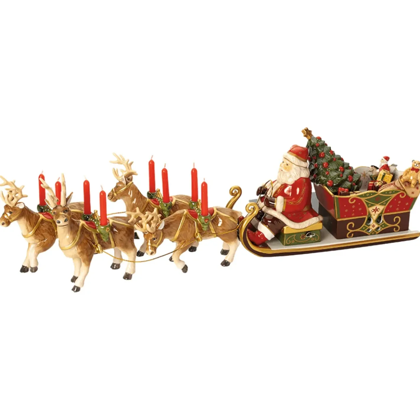 Villeroy & Boch Christmas Toys Memory Santas Schlittenfahrt Best