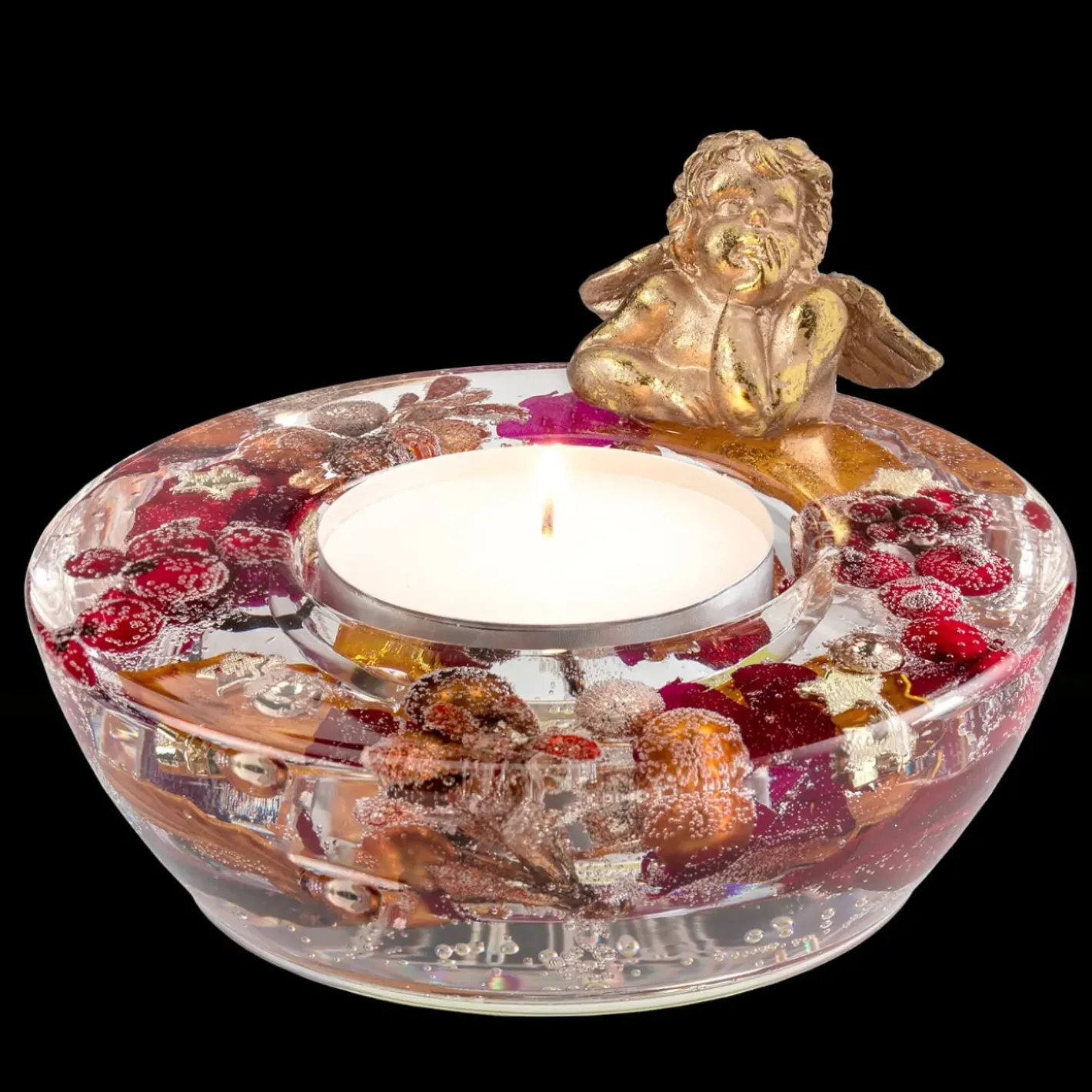 Käthe Wohlfahrt Dreamlight "Festival Christmas" - Kerzenhalter Podium Classic Best