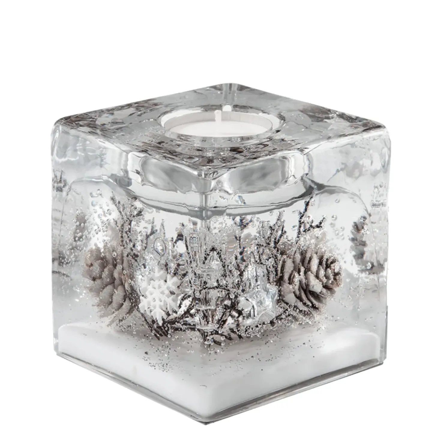 Käthe Wohlfahrt Dreamlight "Winter Story" - Kerzenhalter Cube Smart New