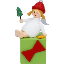 Käthes Original Engel Mit Geschenkpackchen "Uberraschen" Discount