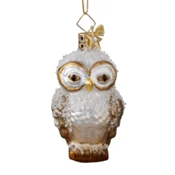 Poesie in Glas Eule, Braun Outlet