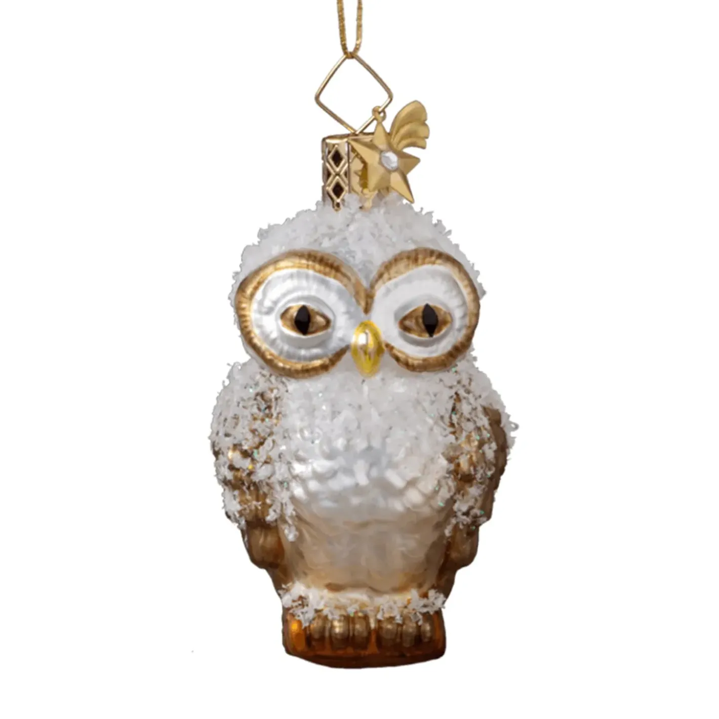 Poesie in Glas Eule, Braun Outlet