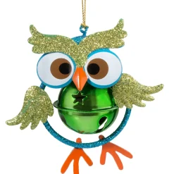 Käthe Wohlfahrt Eule Mit Glockchen, Grun Outlet