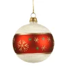 Käthe Wohlfahrt Glaskugel Frosty Mit Schneeflocken, 8Cm Best