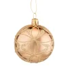 Käthe Wohlfahrt Glaskugel Gold Mit Blutennetz, 6 Cm Online
