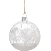 Käthe Wohlfahrt Glaskugel Klar Mit Verschneiten Baumen, 8 Cm Best