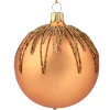 Käthe Wohlfahrt Glaskugel Kupfer Mit Glitterdach, 8 Cm Best