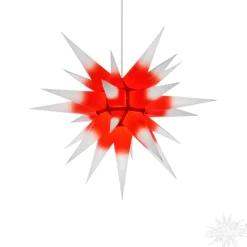 Herrnhuter Sterne Herrnhuter Papierstern, Rot/Weis, 60Cm Online