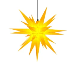 Herrnhuter Sterne Herrnhuter Stern Gelb, 68Cm, Kunststoff New