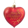 Poesie in Glas Herz "Merry Christmas 2022" Outlet