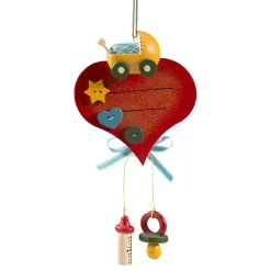Käthes Original Herz Mit Kinderwagen (Baby'S First Christmas) Clearance