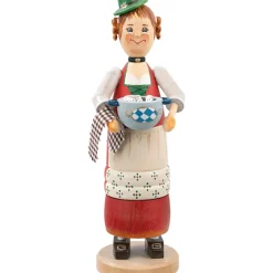 Käthes Original Holzmannl "Bayerin", Rauchermannchen Discount