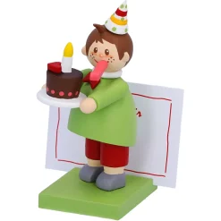 Käthes Original Junge Mit Torte "Herzlichen Gluckwunsch" Hot