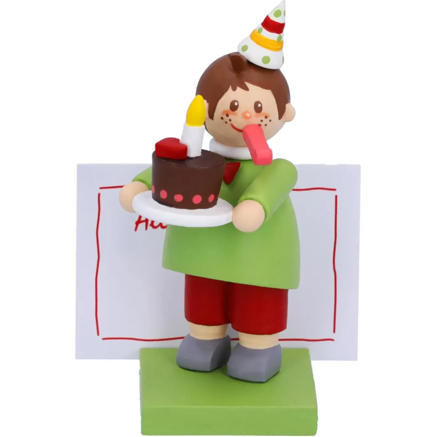 Käthes Original Junge Mit Torte "Herzlichen Gluckwunsch" Hot