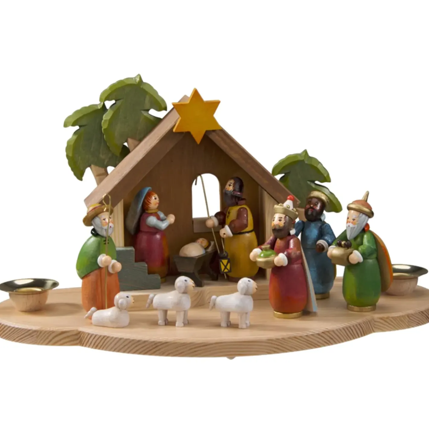 Käthes Original Kerzenhalter "Weihnachtskrippe" Online