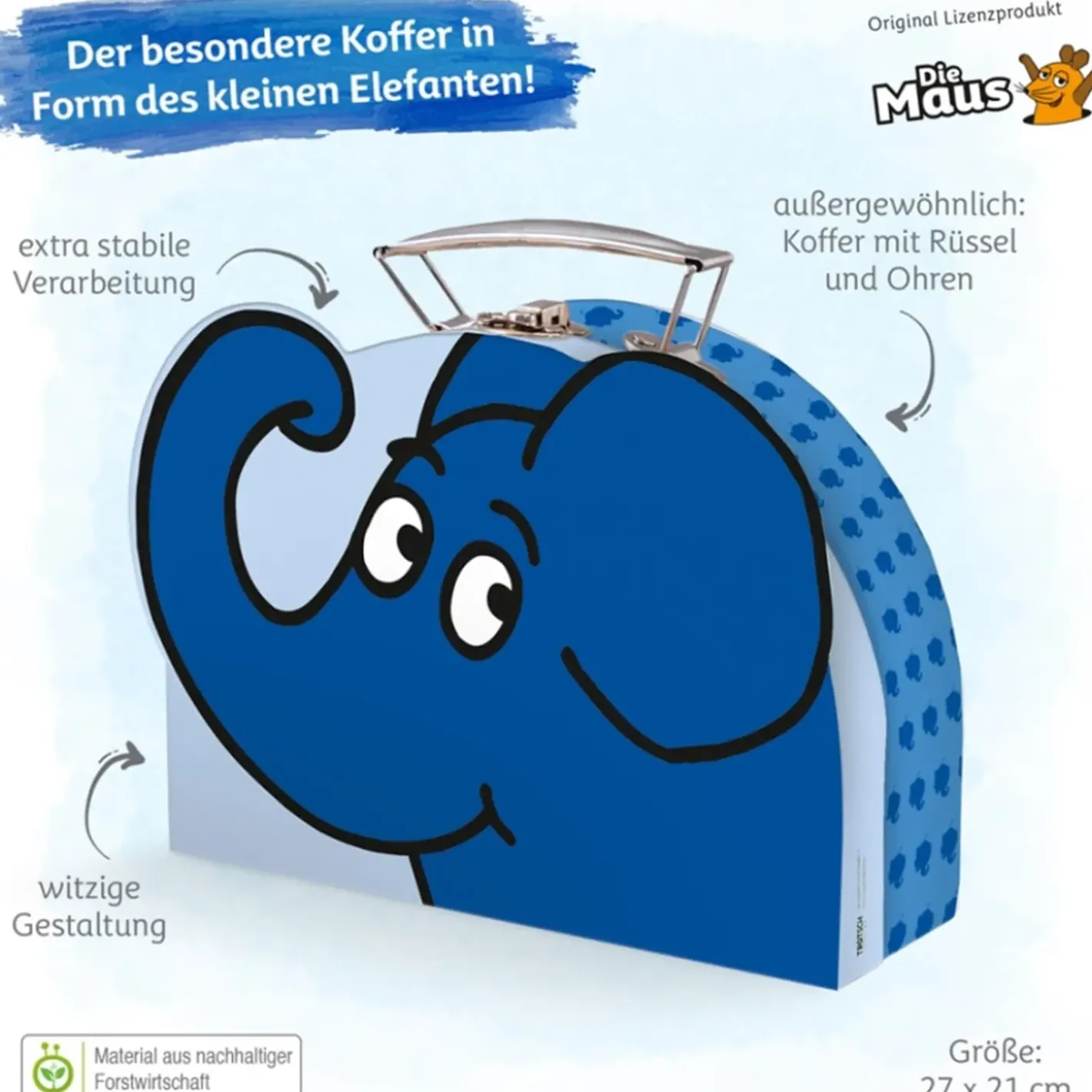 Trötsch Verlag Kinderkoffer "Der Elefant" Hot