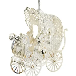 Käthe Wohlfahrt Kinderwagen, Versilbert Sale