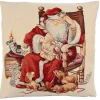 Käthe Wohlfahrt Kissenhulle "Der Weihnachtsmann Mit Wunschliste" Hot