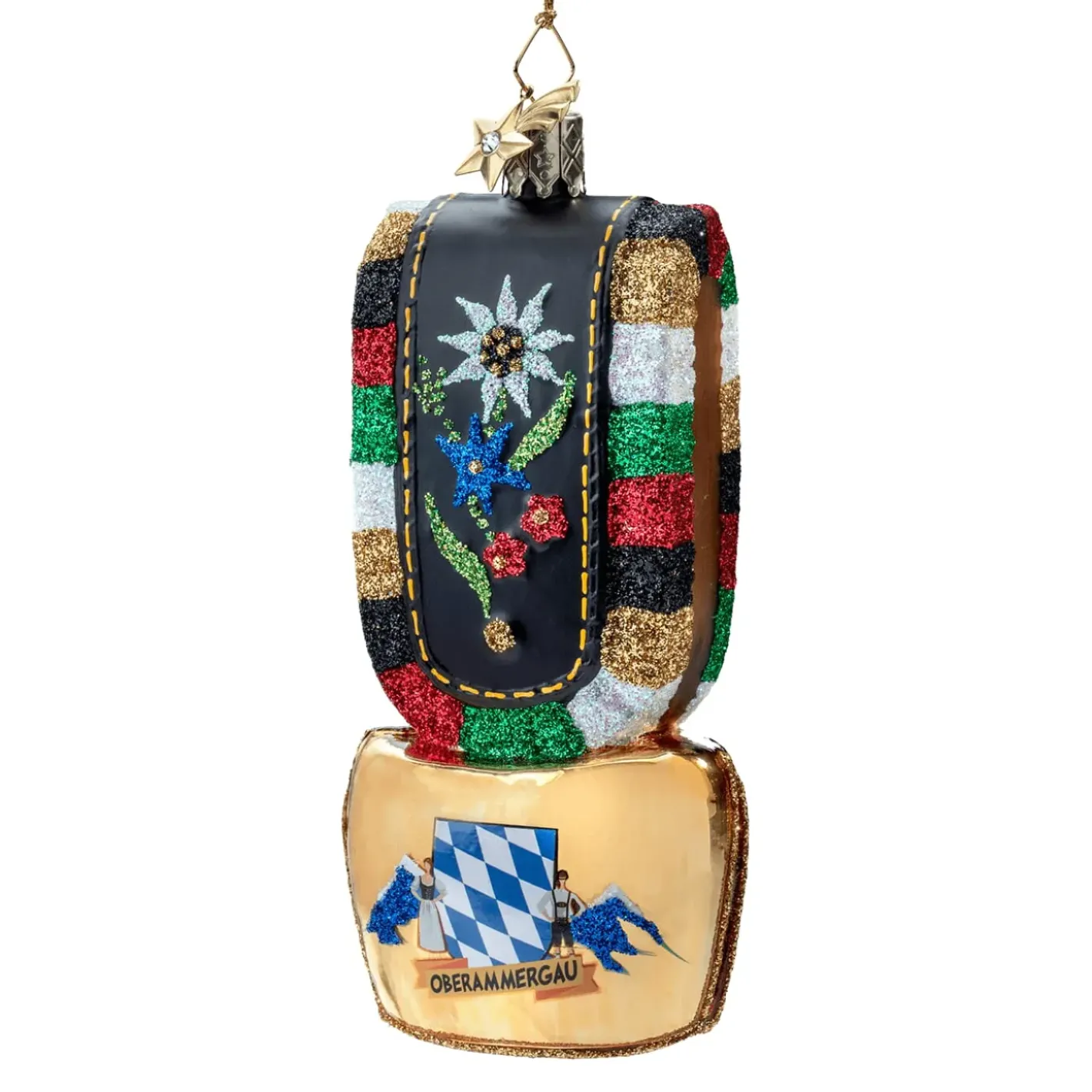 Poesie in Glas Kuhglocke Oberammergau Hot