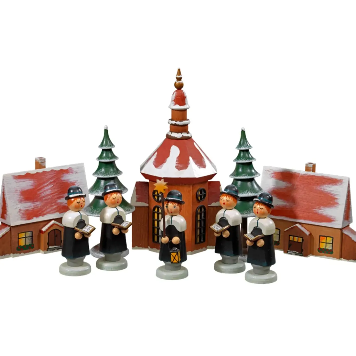 Käthes Original Kurrendesanger Mit Kirche Und Spanschachtel Sale