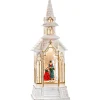KONSTSMIDE Led Schneelaterne "Kirche", 33 Cm Clearance