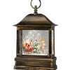 KONSTSMIDE Led Schneelaterne "Weihnachtsmann Im Schlitten", 25Cm New