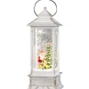 KONSTSMIDE Led Schneelaterne "Weihnachtsmann Mit Hund", 27,5Cm Discount