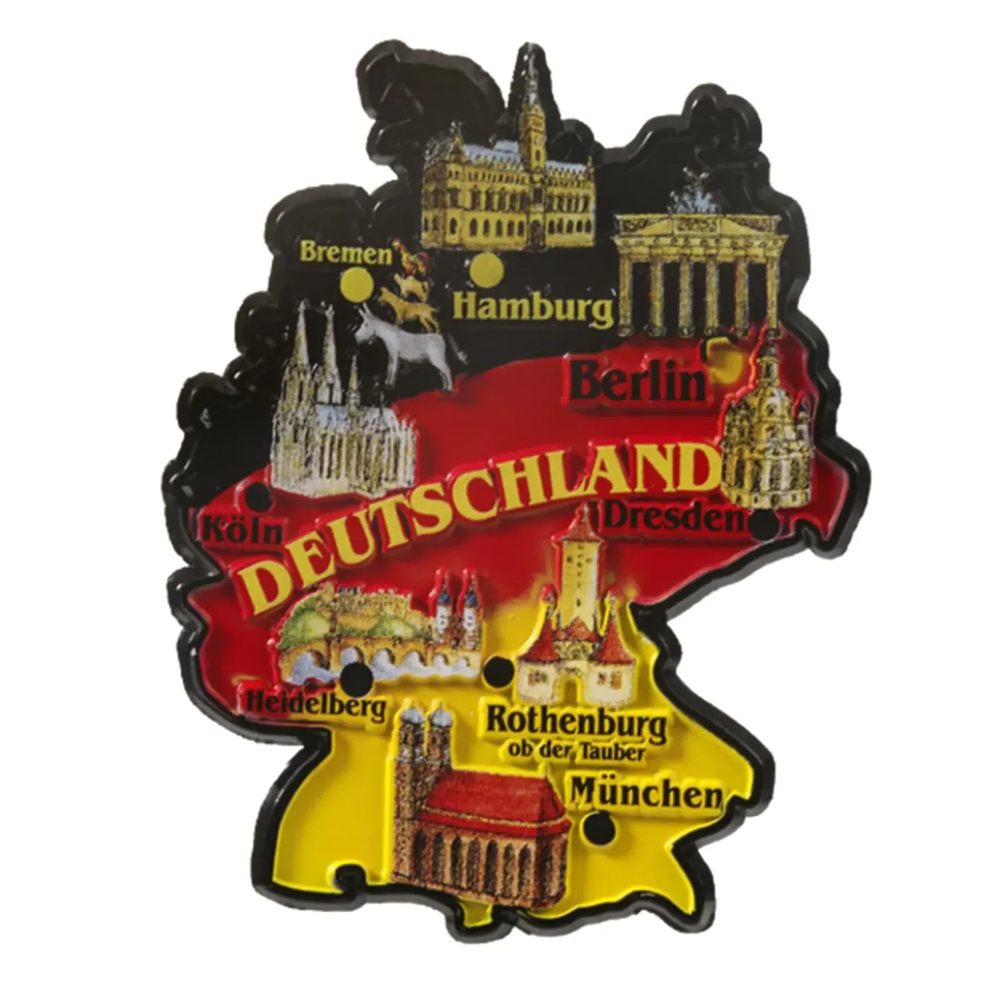 Käthe Wohlfahrt Magnet "Deutschlandkarte" Online