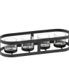 Käthe Wohlfahrt Metall Teelichthalter Oval, Scharz Discount