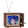 Käthe Wohlfahrt Nostalgiefernseher "Winterszene Mit Schneemannern", Gros Best