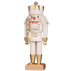 Christian ULBRICHT Nusknacker "Konig", Weis/Gold, 27Cm Online