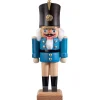 HODREWA Nussknacker "Gardesoldat", Blau/Lasiert, 20,5 Cm Sale