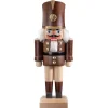 HODREWA Nussknacker "Gardesoldat", Braun/Lasiert, 20,5 Cm