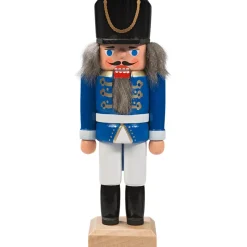 HODREWA Nussknacker "Husar" Blau, 14,5Cm Outlet