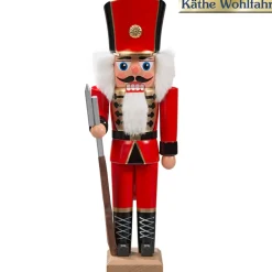 HODREWA Nussknacker "Husar" Rot, 27Cm Hot