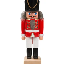 HODREWA Nussknacker "Husar" Rot, 14,5Cm Outlet