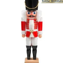 HODREWA Nussknacker "Husar" Rot, 27Cm Hot