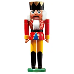 HODREWA Nussknacker "Konig" Rot, 30Cm Clearance