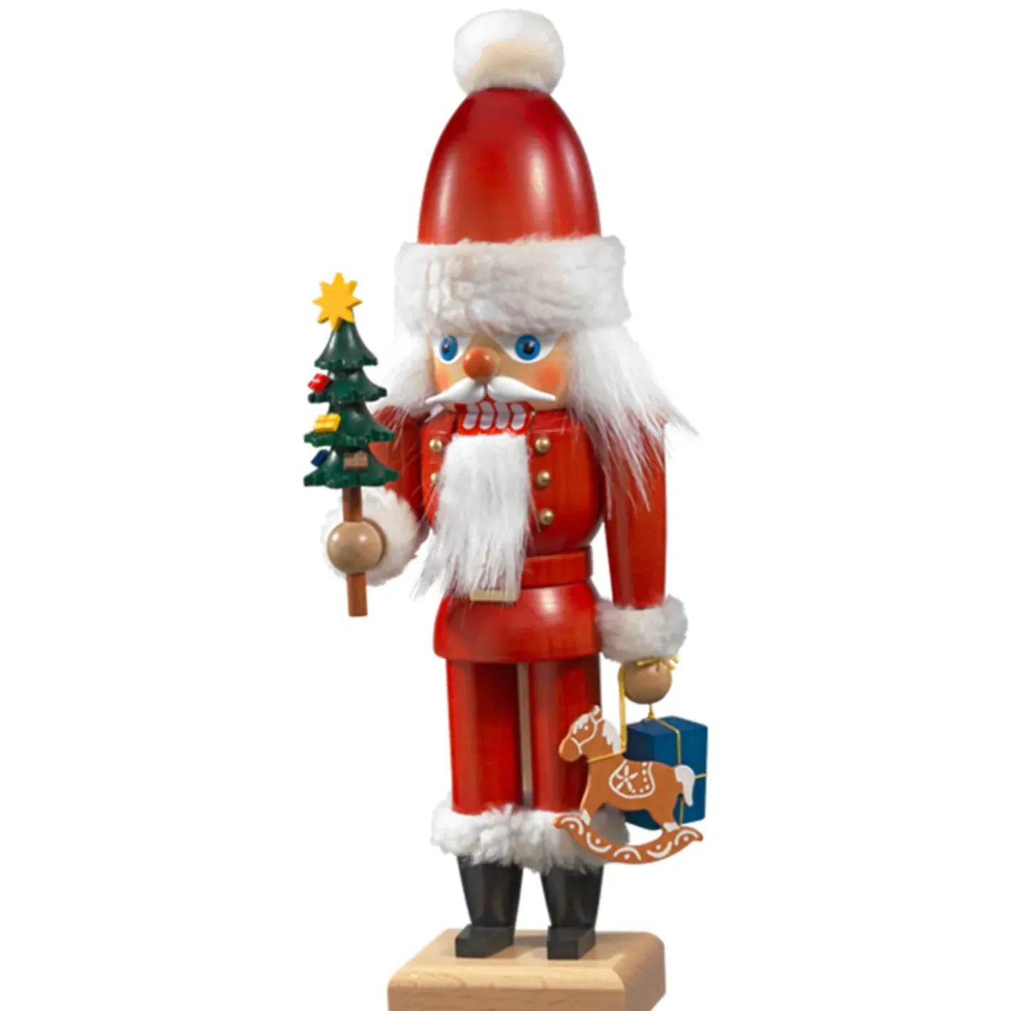 Christian ULBRICHT Nussknacker "Weihnachtsmann" Rot, 32Cm Clearance