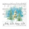 Käthe Wohlfahrt Papier-Servietten "Stille Nacht" New