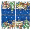 Käthe Wohlfahrt Papierservietten "Weihnachtsmarkt" Discount