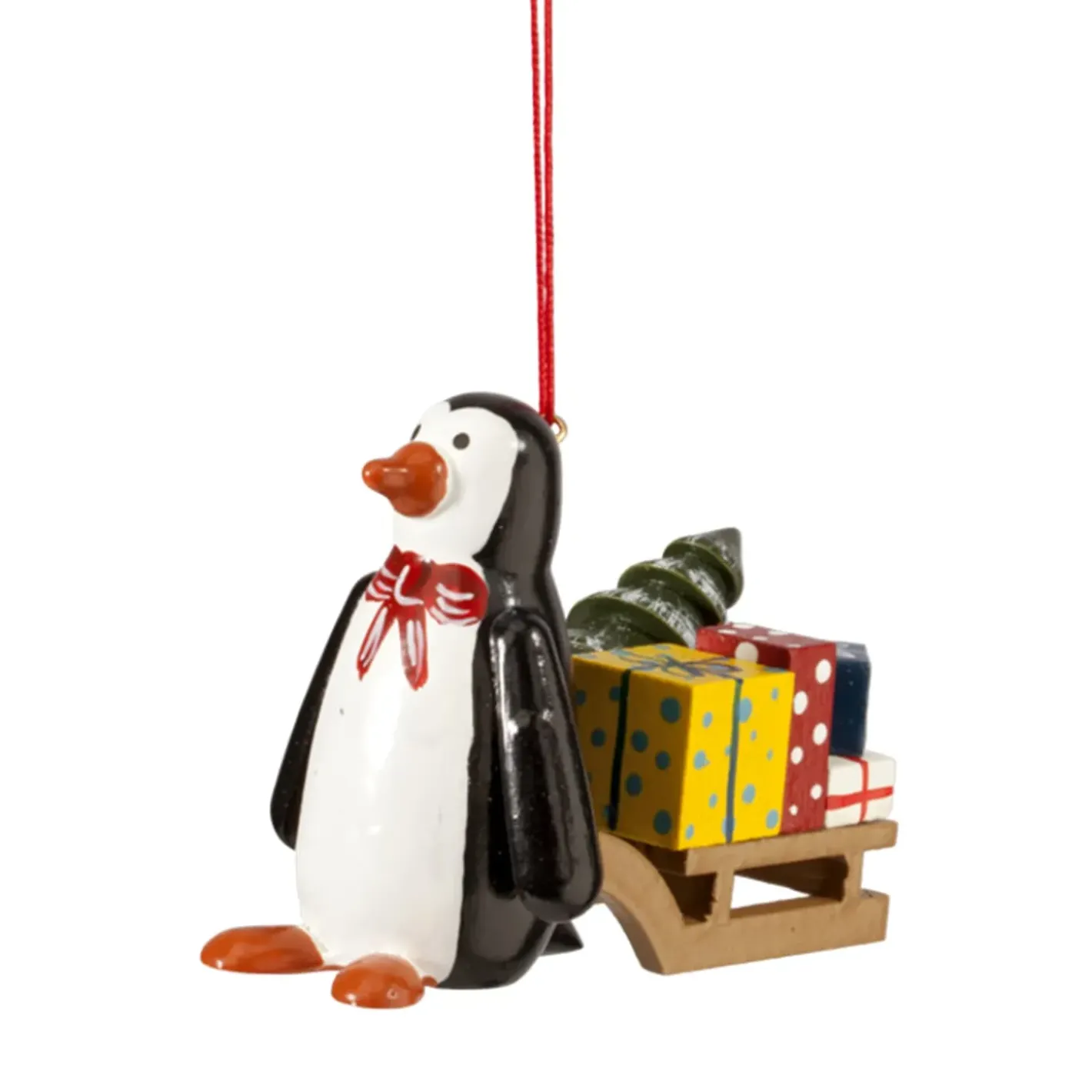 Käthes Original Pinguin Mit Schlitten New